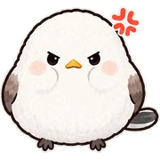 シマエナガのLINE絵文字
