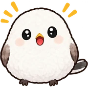 シマエナガのLINE絵文字