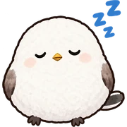 シマエナガのLINE絵文字